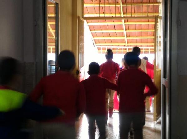 Okulumuzda Deprem Tahliye Tatbikatı Yapıldı